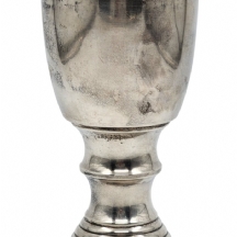 גביע כסף גרמני אר דקו, עשוי כסף '800', חתום וחותמת יצרן, הפנים מצופה זהב