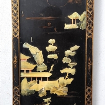 #1 לוח סיני אובלי דקורטיבי ישן