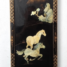 #2 לוח סיני אובלי דקורטיבי ישן