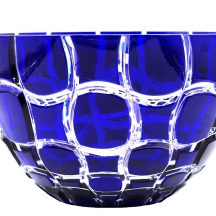 קערת קריסטל הונגרית יפה ומרשימה