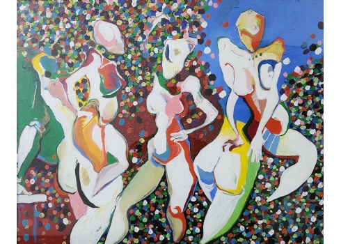 Liz Conces allen Spencer - 'דמויות לבנות'