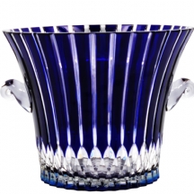 מצנן שמפניה (שמפניירה) צ'כי גדול ומרשים עשוי קריסטל