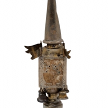 מגדל בשמים ישראלי ישן, עשוי כסף '835' (חתום)