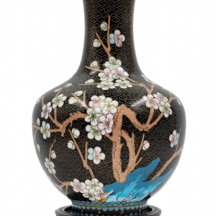 כד סיני קלואזונה (Cloisonné) ישן