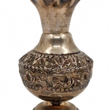 אגרטל עשוי כסף 'סטרלינג' (925), חתום, משקל: 71 גרם
