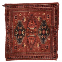 שטיח ישן עבודת מכונה, מידות: 90X85 ס"מ.