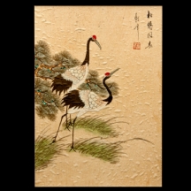 'שתי עופות' - ציור סיני ישן