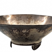 לאספני אר דקו - כלי כסף גרמני אר דקו עשוי כסף '835' בעבודת פטיש ידנית, חתום