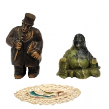 לוט של 3 פריטים ישנים שונים