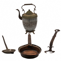 לוט של 5 כלי מטבח ישנים