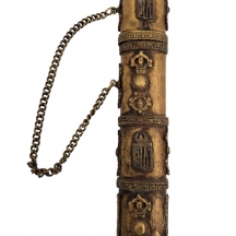 קופסה נפאלית למקלות קטורת (Agarbatti Box), עשויה פליז