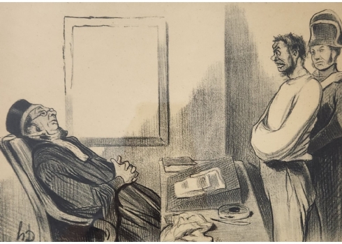 #1 אונורה דומיה (Daumier Honore) - 'אנשי הצדק'