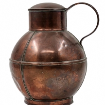 כלי נחושת עתיק לחלב/שמנת