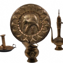 לוט של 4 פריטי מתכת שונים