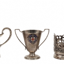 לוט של 3 פריטים ישנים מוכספים