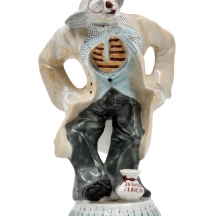 פסלון פורצלן רומני ישן בדמות מוקיון