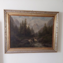 אלברט ריגר (צייר גרמני, Albert RIEGER, חי בין השנים: (1834-1905)) - 'נוף'