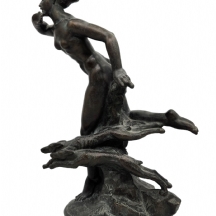 יאן ליכטאג - Jan Lichtag  (אמן מידול צ'כי, 1898-1985), פסל טרקוטה בדמות דיאנה