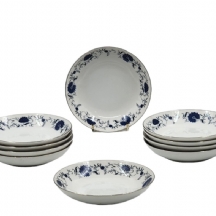 סט של 12 צלוחיות פורצלן יפניות