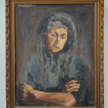 אריה הררי - 'צינת עצב', שמן על בד