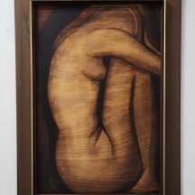 אילן שפירו - 'בתוך מסגרת', שמן על לוח