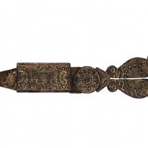 זוג מספריים עתיק ומיוחד לקיטום פתילי נרות