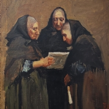 אדגרדו ריביירו (Edgardo Ribeiro) - 'שלוש נשים כפריות עם מכתב מהחזית'