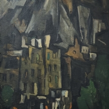 מנולו לימה (אורוגוואי, 1919 - 1990, Manolo Lima) שמן על קרטון