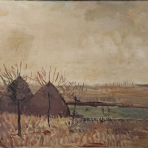 אדגרדו ריביירו (Edgardo Ribeiro) - 'ארבע ערמות חציר בשדה'