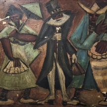 רובן גלוזה (Ruben Galloza, צייר ממונטווידאו, אורוגוואי, 1926-2002) - 'גבר עם זקן