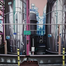 טליה ישראלי (נ. 1976) - שמן על בד, חתום