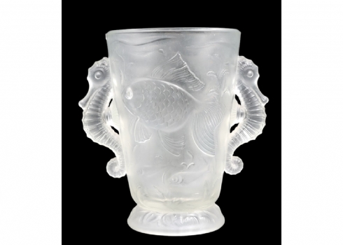 כד ארט דקו צ'כי מקורי מתוצרת: 'Barolac glassworks' על פי עיצוב של יוזף אינוואלד