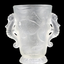 כד ארט דקו צ'כי מקורי מתוצרת: 'Barolac glassworks' על פי עיצוב של יוזף אינוואלד