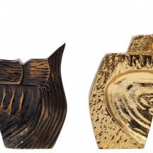 לוט של שני זוגות פמוטים מפליז