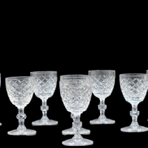 סט של 8 כוסיות קריסטל איכותיות