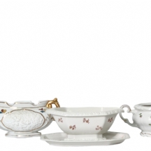 לוט של 5 כלי פורצלן ישנים