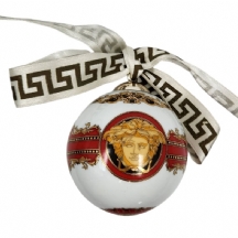 כדור קישוט חג מולד פורצלן גרמני