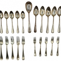 חלקי סט סכו"ם גרמני ישן עשוי כסף '800'