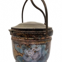 כלי אמריקאי ישן להגשת לקרח