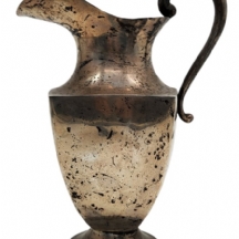 קנקן כסף גדול לשתייה קרה, עשוי כסף סטרלינג 925', חתום, משקל: 934 גר'