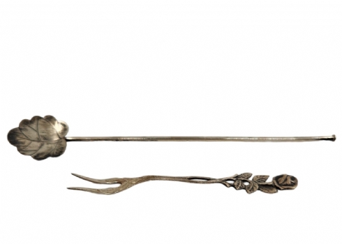 לוט של מזלגון וקשית/בחשן, עשויים כסף