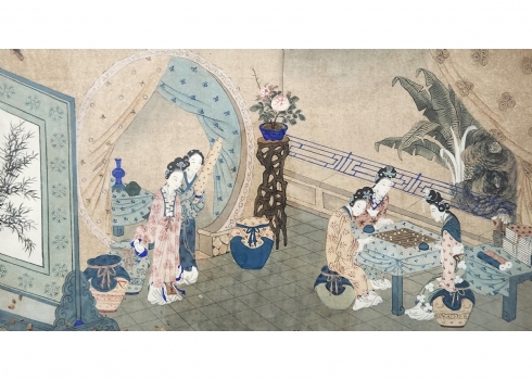 'טרקלין יופי' - ציור סיני ישן