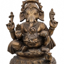 פסל אסייתי גדול (פסל ריצפה), בדמות האל גנש