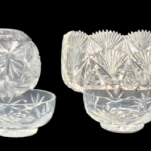 לוט הכולל 5 חפצי נוי מקריסטל