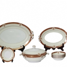 חלקי סט פורצלן יפני ישן