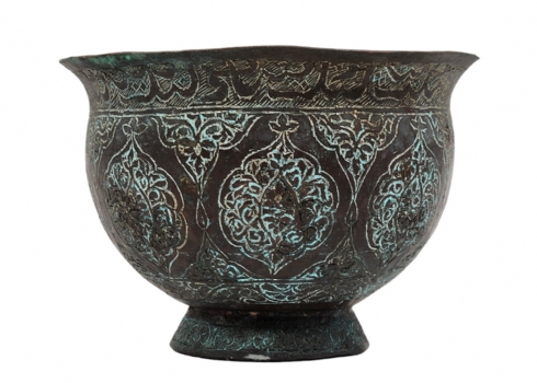 כלי פרסי עתיק, מתקופת השושלת הקאג'ארית (Qajar dynasty, 1925-1794), אירן