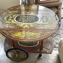 עגלת תה גדולה ויפה במיוחד