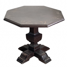 שולחן נוי סלוני קטן עשוי עץ