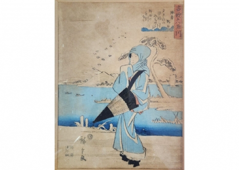 אוטגאוה הירושיגה (ידוע גם כאָנדוֹ הירושיגה) - הדפס יפני עתיק על פי חיתוך עץ ידוע
