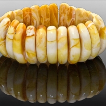 צמיד אופנתי צהוב